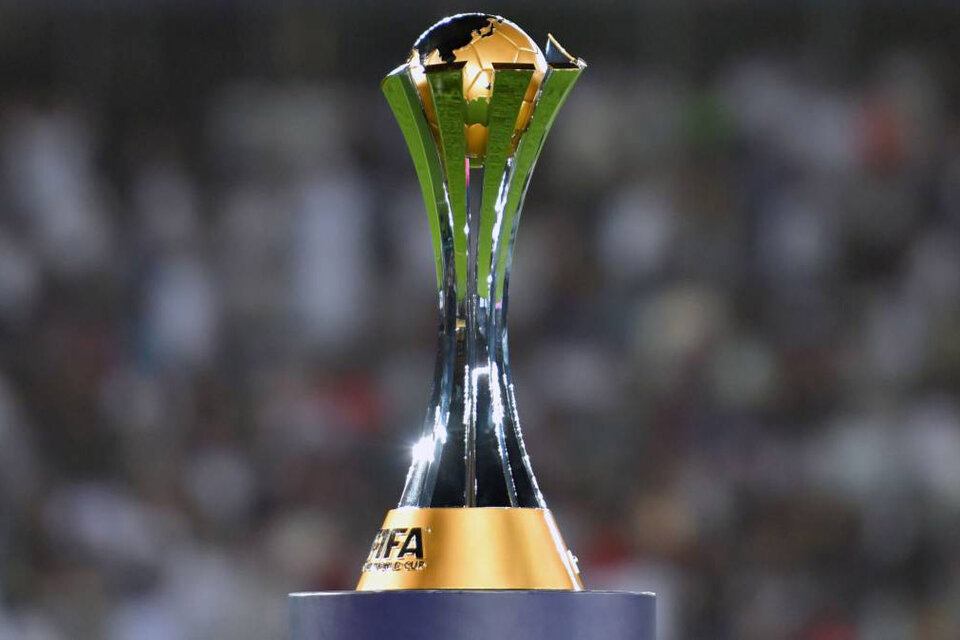 La copa del Mundial de Clubes. (Fuente: AFP)