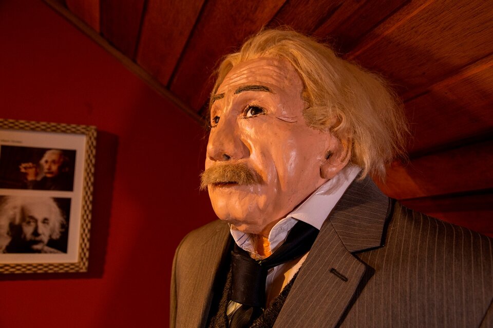 Albert Einstein, según Armacollo.  (Fuente: EFE)