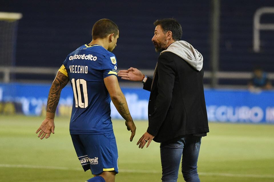 Vecchio y el Kily acordaron el regreso de Ruben. (Fuente: Marcelo Manera/ Pool Argra)