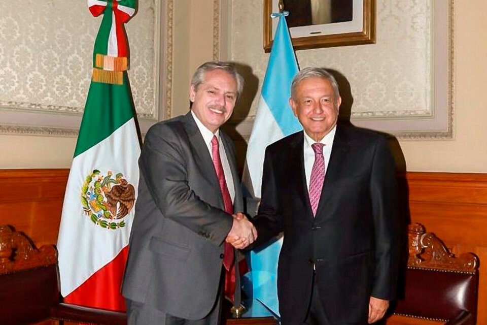 El presidente Alberto Fernández deseó una pronta recuperación a su par de México, Andrés Manuel López Obrador, que anunció el domingo por la noche que tenía covid-19.