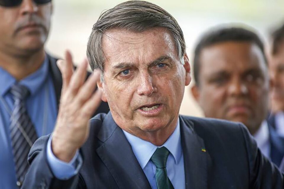 Bolsonaro volvió a desafiar a la medicina y el sentido común. (Fuente: AFP)