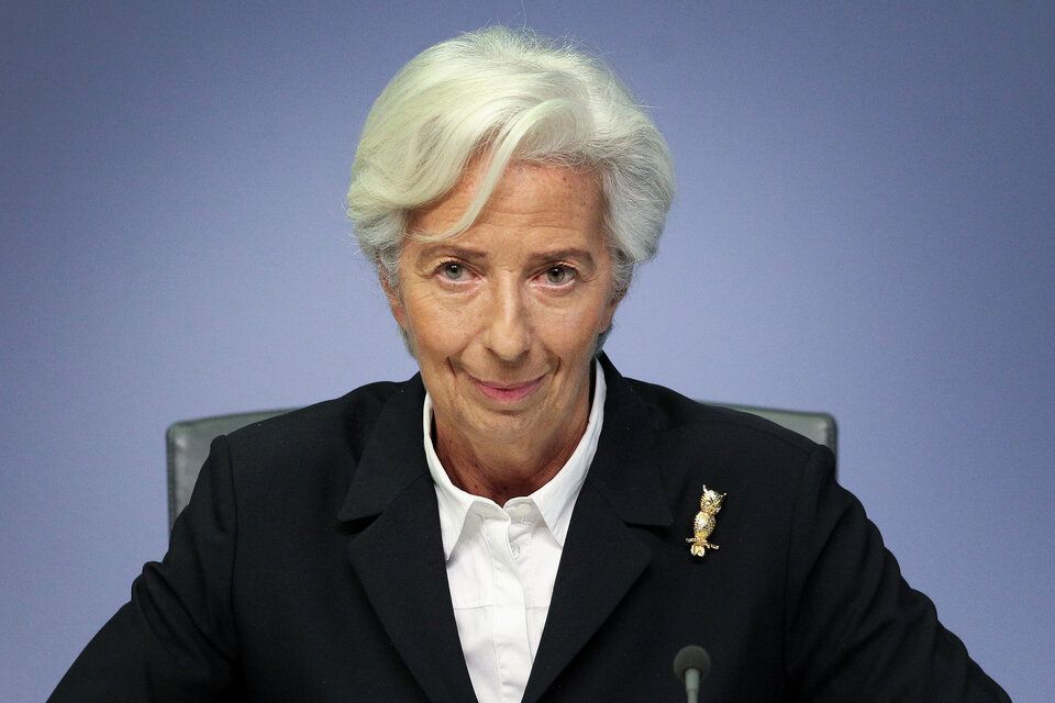 Christine Lagarde, presidenta del Banco Central Europeo, antes fue titular del FMI. (Fuente: AFP)