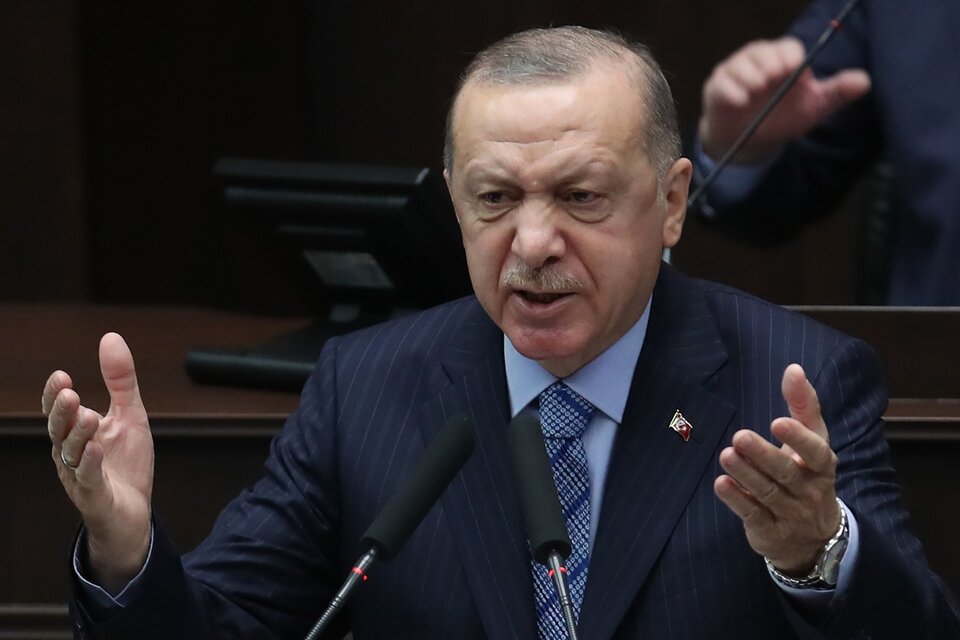 Recep Tayyip Erdogan, presidente de Turquía. (Fuente: AFP)