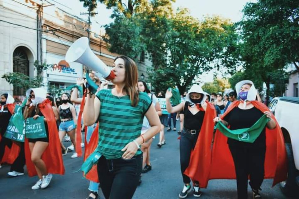 Marcha en Salta (Fuente: Gentileza de Mumalá)