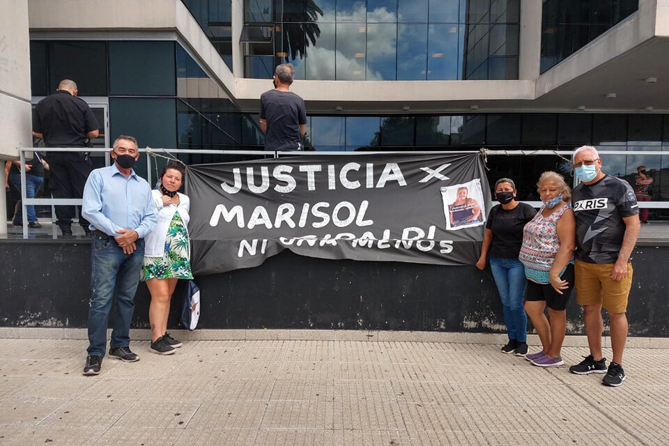 La familia de Marisol espera justicia. 