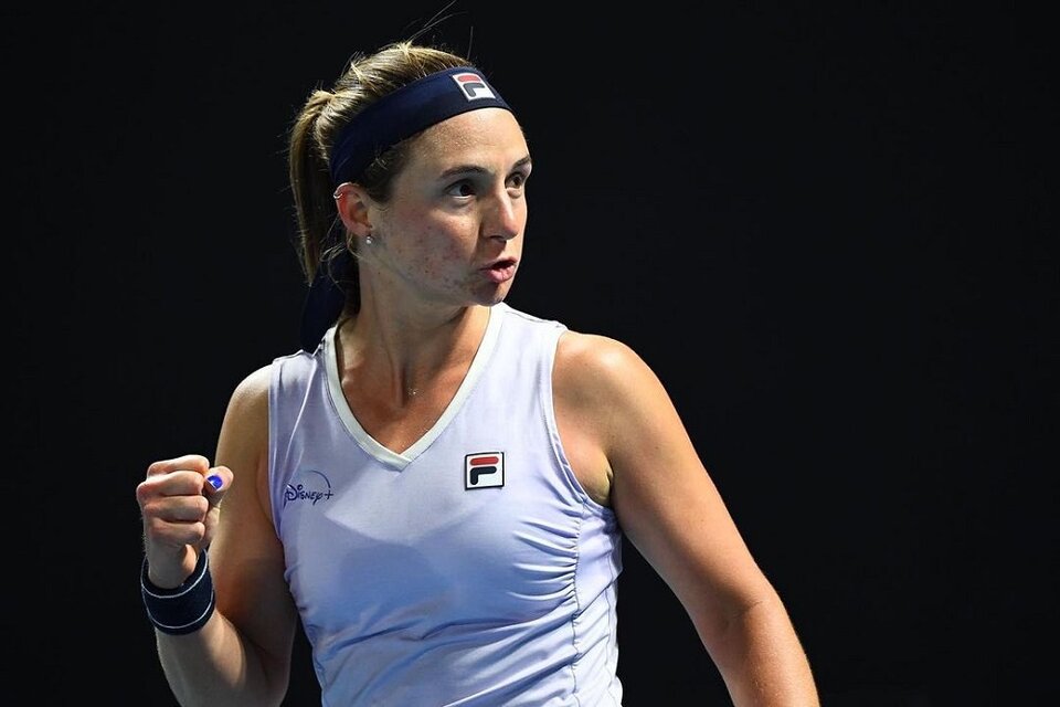 Nadia Podoroska podría ser una gran atracción para el Argentina Open femenino. (Fuente: AFP)