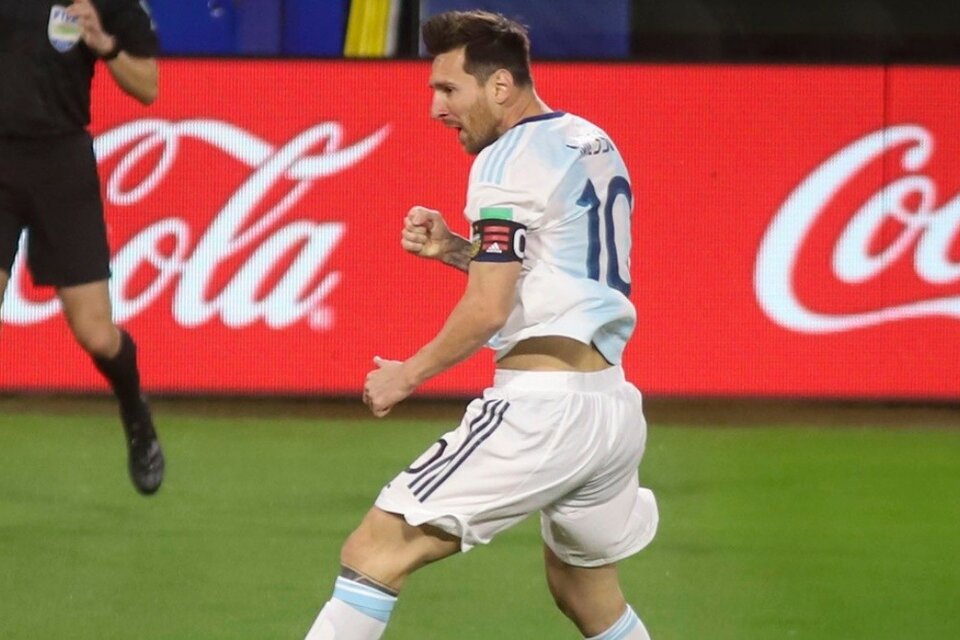 Messi fue elegido como el Mejor Deportista argentino de la década (Fuente: NA)