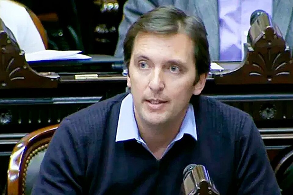 Eduardo Cáceres regresó a la Cámara el 12 de febrero.