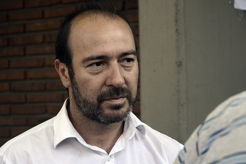 El abogado de la víctima, Salvador Vera. (Fuente: Sebastián Vargas)