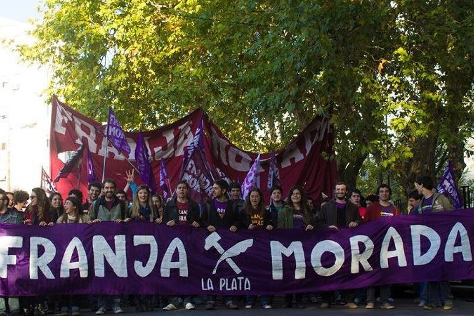 La respuesta estudiantil a los ataques de Franja Morada al Presidente