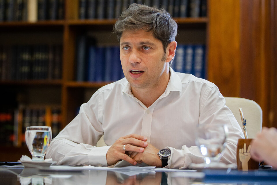 Axel Kicillof, gobernador de la Provincia de Buenos Aires. (Fuente: NA)