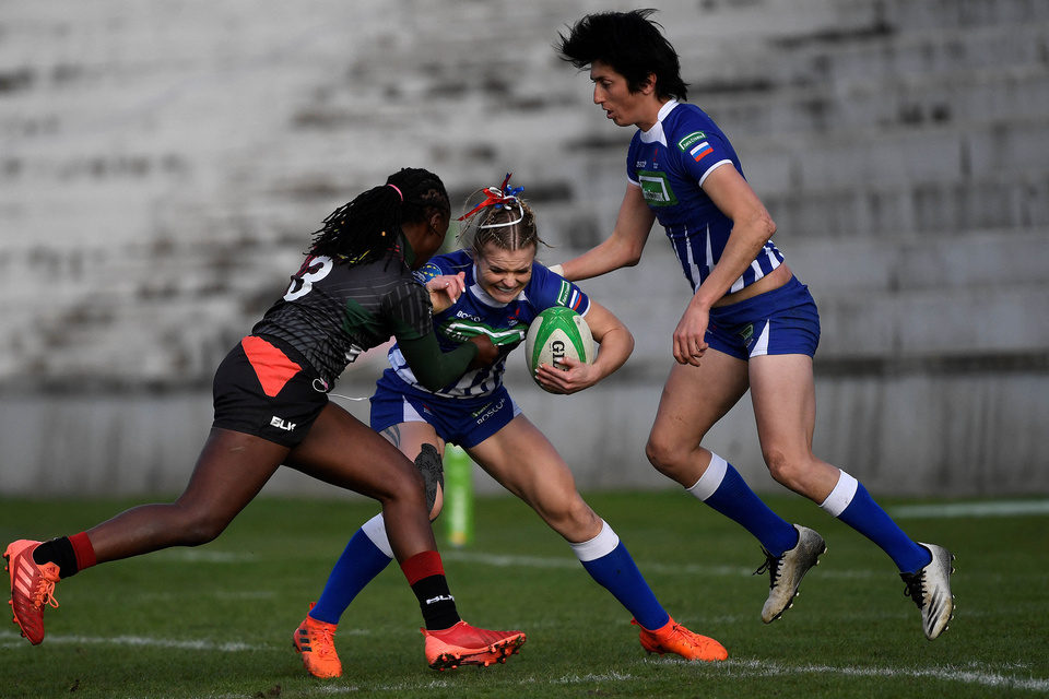 El Mundial femenino de rugby pasaría para el 2022 (Fuente: AFP)