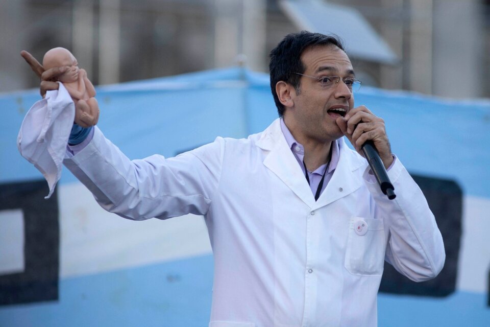El ginecólogo condenado Leandro Rodríguez Lastra. (Fuente: NA)