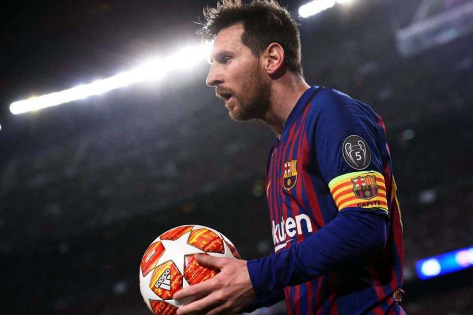 Lionel Messi, lleva anotados 21 goles en LaLiga de España. (Fuente: AFP)