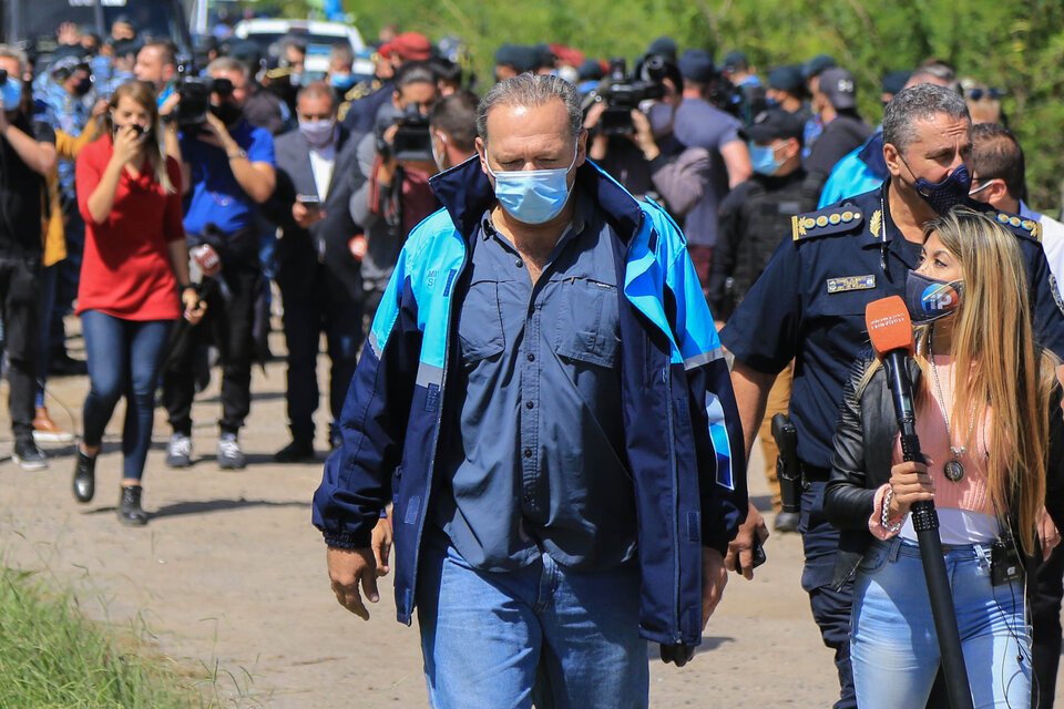 Sergio Berni y un incidente que generó malestar.