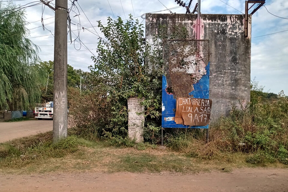 La Calamita está en total estado de abandono.