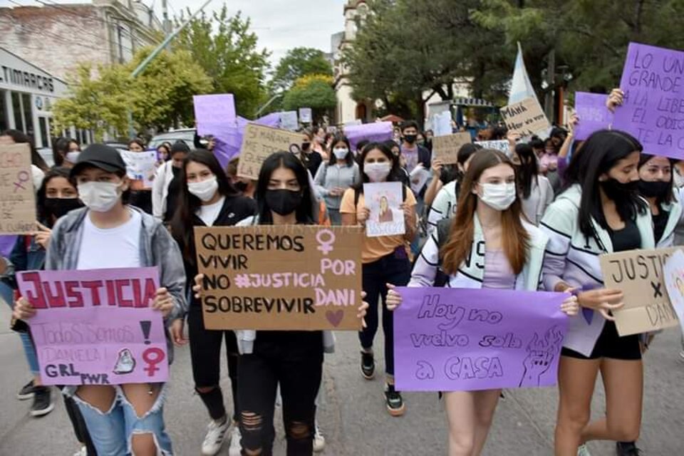 Marcha en Rosario de la Frontera