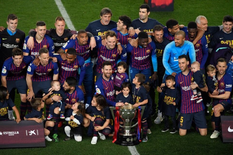 En el período evaluado, Barcelona celebró 22 títulos. (Fuente: AFP)