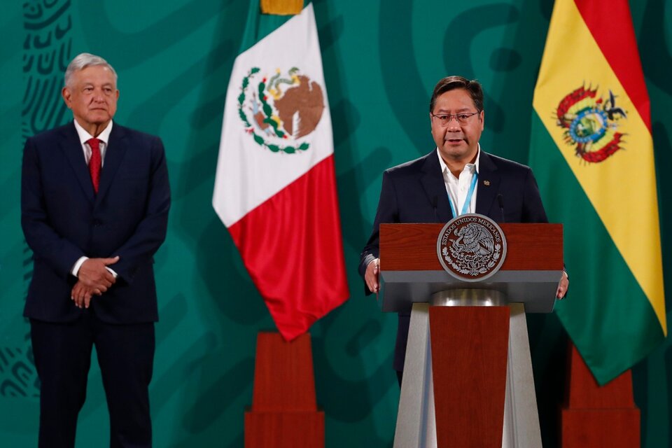 Arce y López Obrador coincidieron en dale importancia a la Celac. (Fuente: EFE)