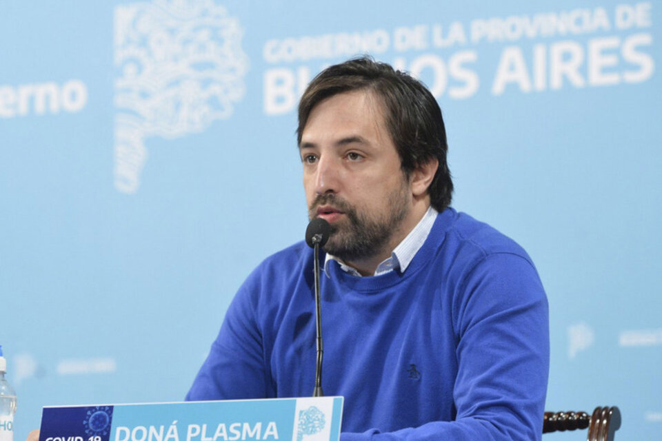 Nicolás Kreplak, viceministro de Salud de la provincia de Buenos Aires  (Fuente: NA)