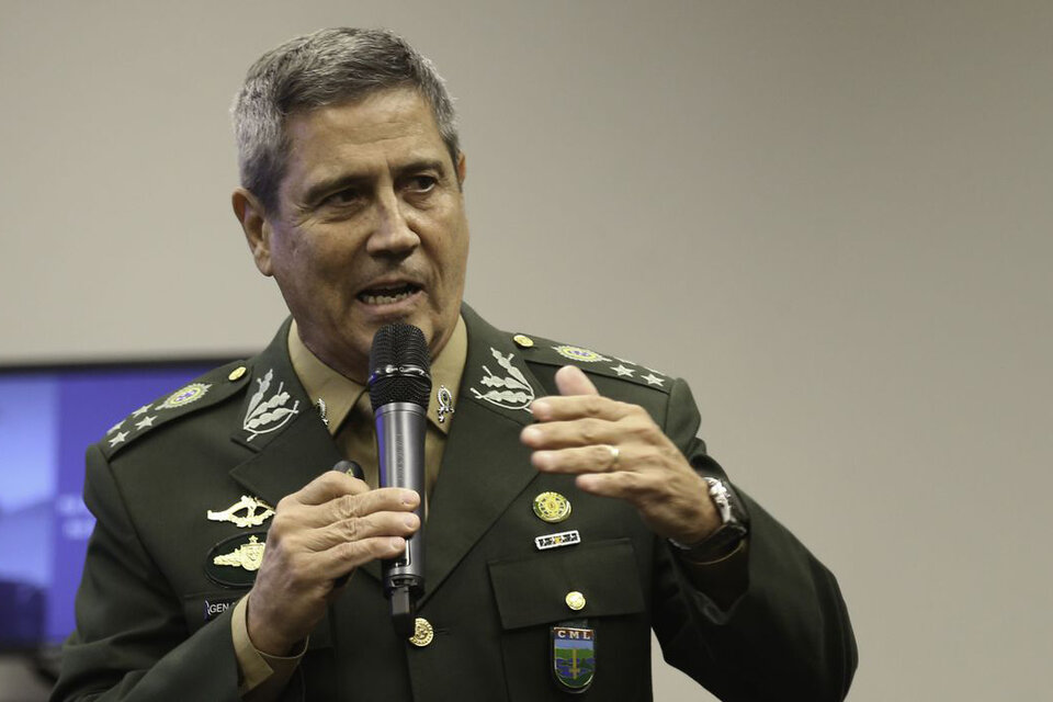 Braga Netto, nuevo ministro de Defensa.  (Fuente: AFP)