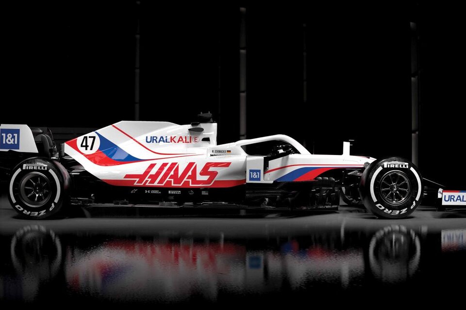 El auto que logró la unión de Rusia y Estados Unidos en la Fórmula Uno (Fuente: Twitter Fórmula Uno)