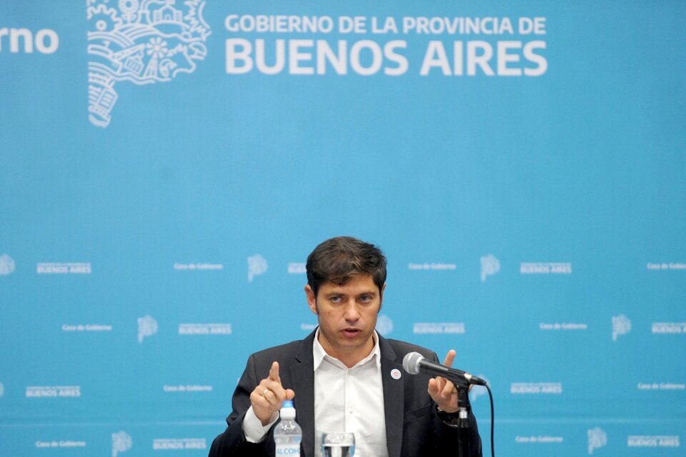 "Ya detectamos personas con la variante de Manaos en la provincia de Buenos Aires, en la Ciudad también", dijo Axel Kicillof.  (Fuente: Télam)
