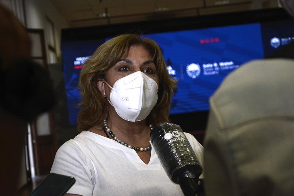 Martorano dijo que ya se aplicó la primera dosis al 23 por ciento.