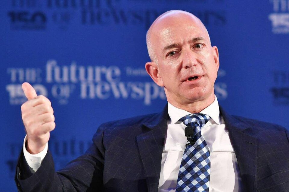 Jeff Bezos, el hombre más rico del mundo.  (Fuente: EFE)