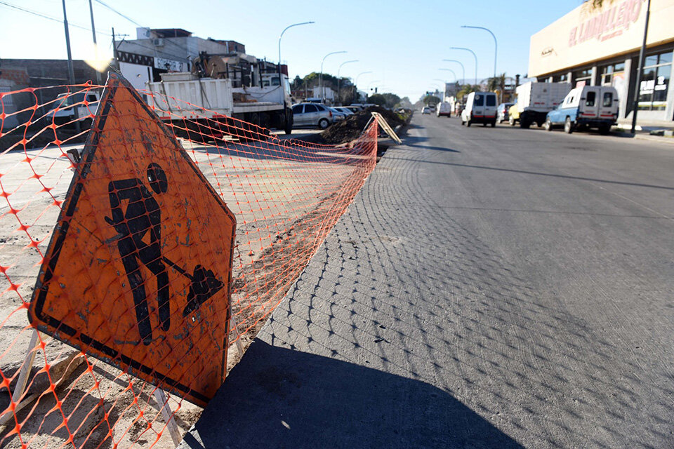 Una de las obras que se señalan como demorada es avenida 27 de febrero. (Fuente: Prensa Municipalidad de Rosario)