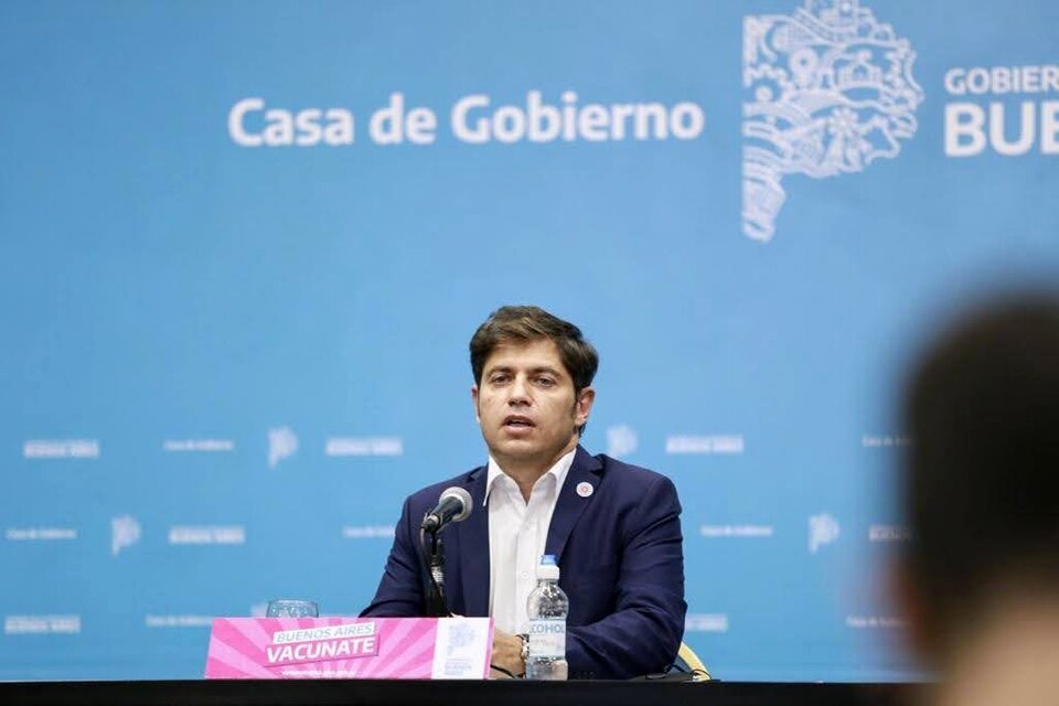 Axel Kicillof, gobernador de la provincia de Buenos Aires.  (Fuente: NA)