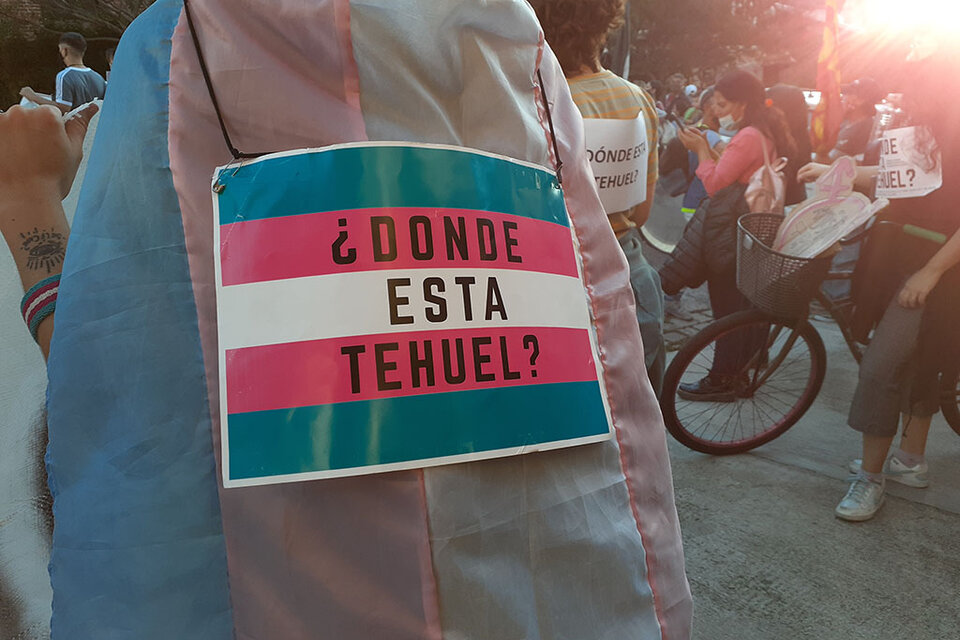 La marcha de la Asamblea Travesti Trans No Binarie en Mar del Plata 