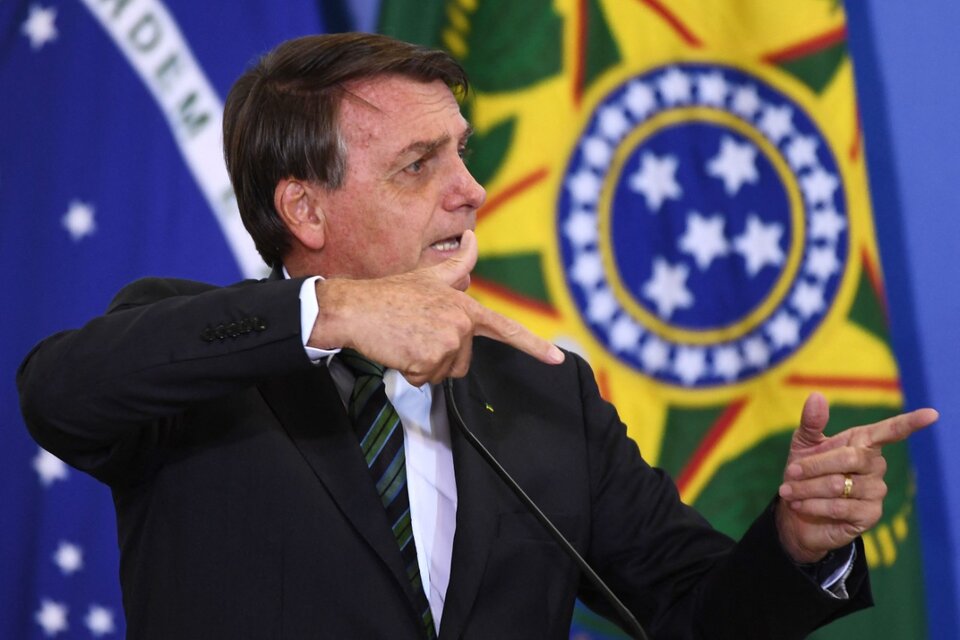 Jair Bolsonaro, presidente de Brasil . (Fuente: AFP)