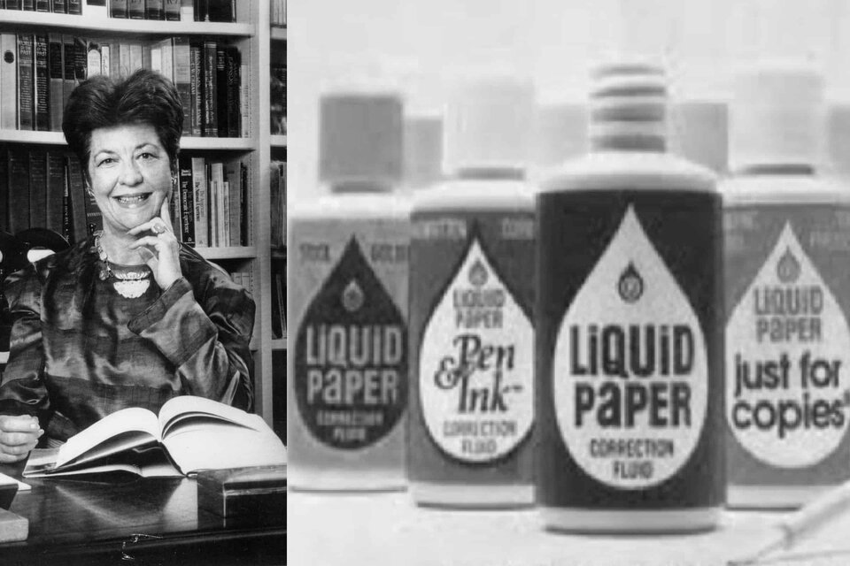 Bette Nesmith Graham, la creadora del Liquid Paper.