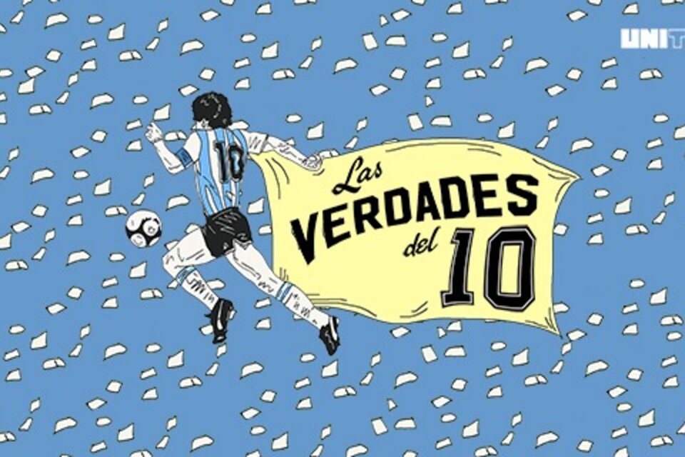 "Las verdades del 10", un homenaje a la agudeza lingüística de Maradona (Fuente: Prensa "Las verdades del 10")