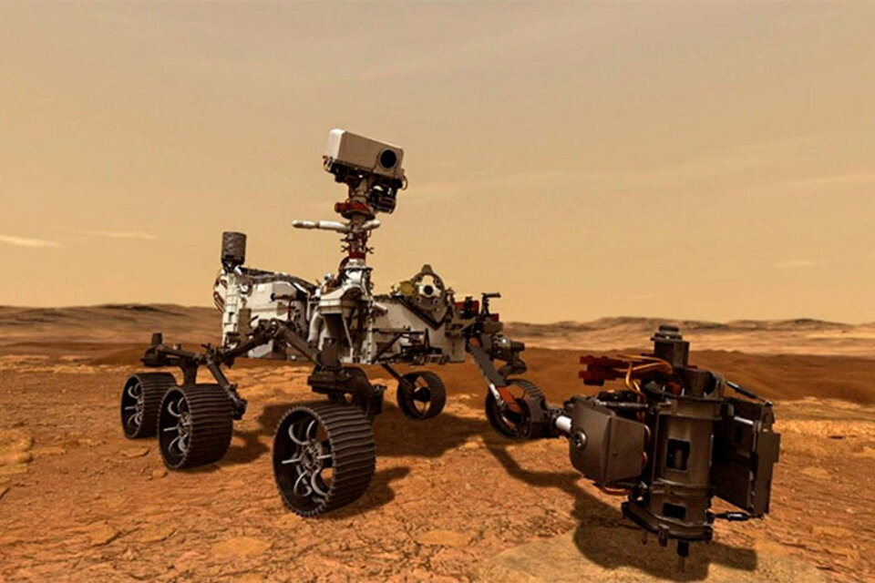 El Perseverance de la NASA logró transformar dióxido de carbono de Marte en oxígeno