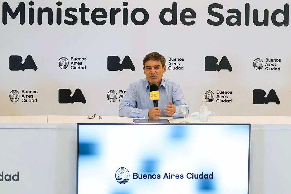 El ministro de Salud porteño, Fernán Quirós. (Fuente: NA)