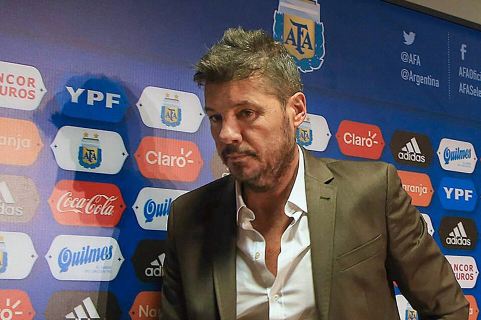 Marcelo Tinelli, presidente de San Lorenzo y de la Superliga. (Fuente: NA)