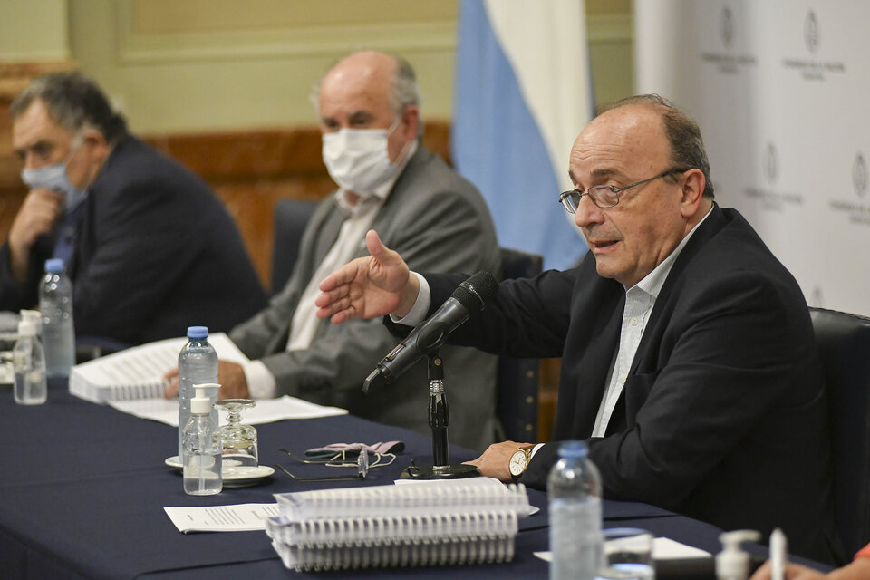 El diputado Leopoldo Moreau y el senador Oscar Parrilli, integrantes de la comisión Bicameral de Inteligencia (Fuente: NA)