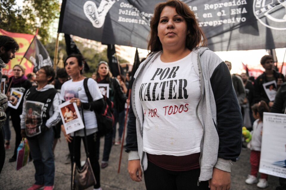 Cuando se cumplieron 25 años se realizó una marcha a Plaza de Mayo contra las detenciones arbitrarias. (Fuente: Télam)