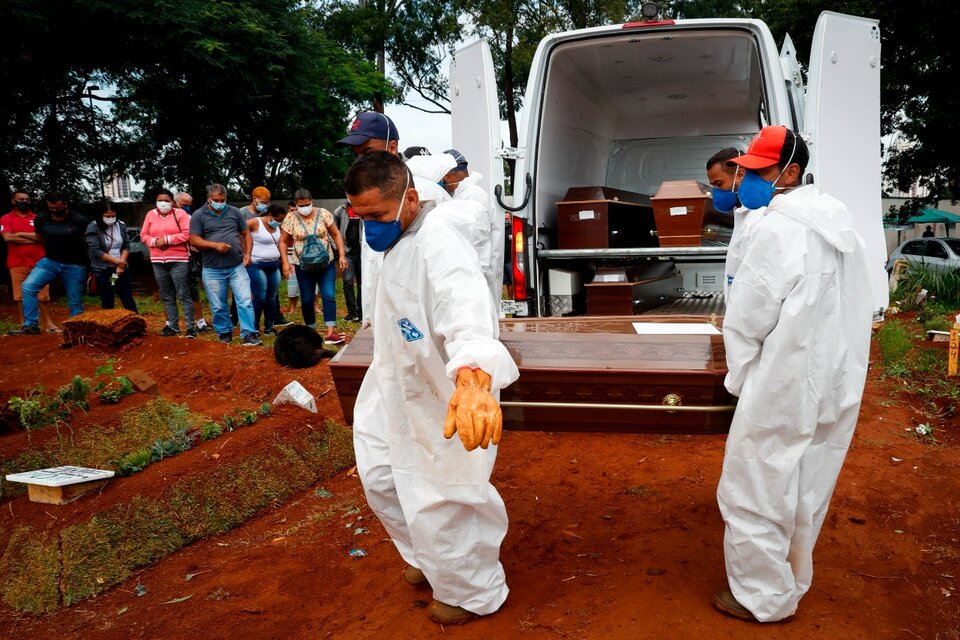 Brasil es uno de los países más afectados por la pandemia.  (Fuente: EFE)