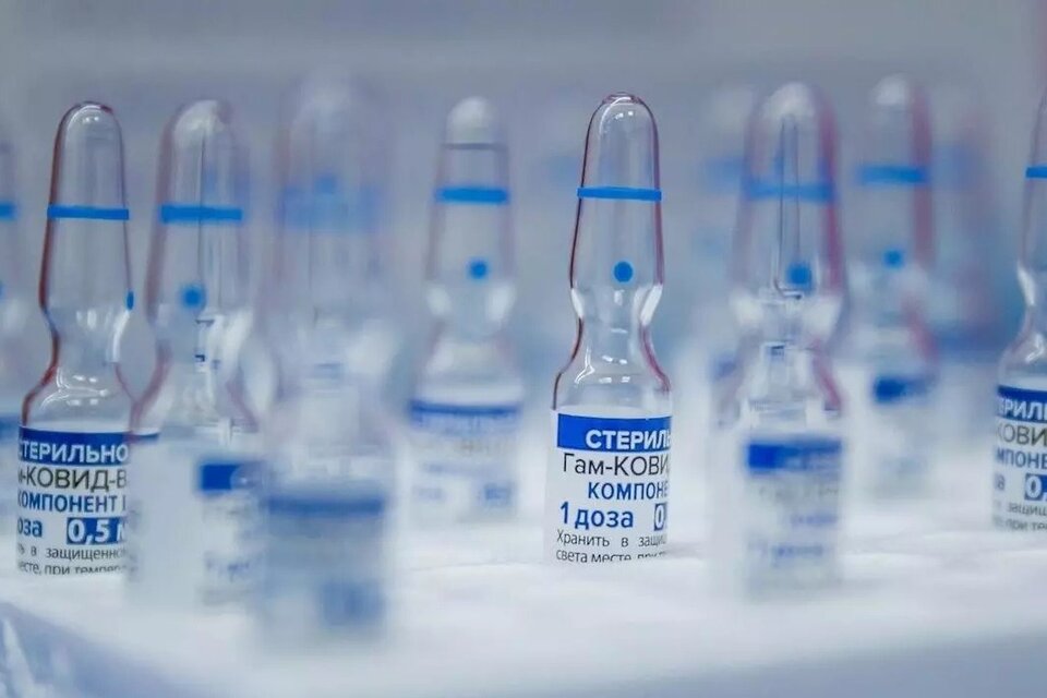 La vacuna rusa fue aprobada para su uso en más de 60 países.  (Fuente: EFE)