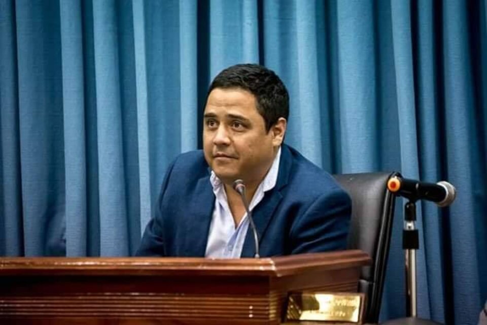 Daniel Gustavo Zelaya, presidente del Concejo Deliberante.