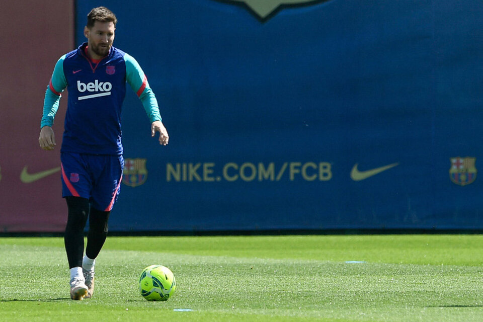 Lionel Messi, figura y capitán del Barcelona. (Fuente: AFP)