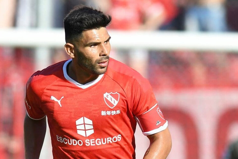 Silvio Romero, capitán y goleador del Rojo (Fuente: Prensa Independiente)