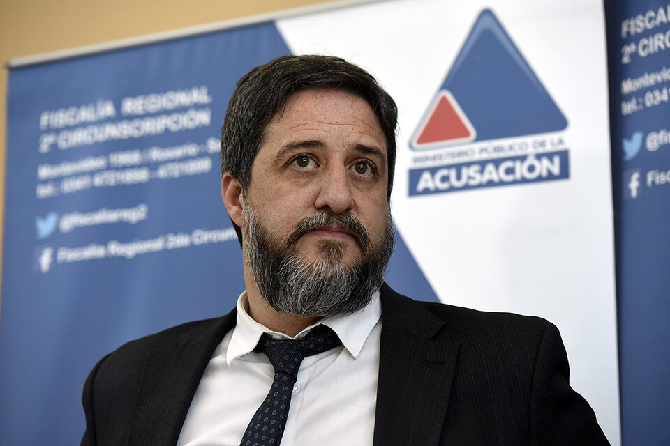 El fiscal Matías Edery, de la Agencia de Criminalidad Organizada (Fuente: Andres Macera)
