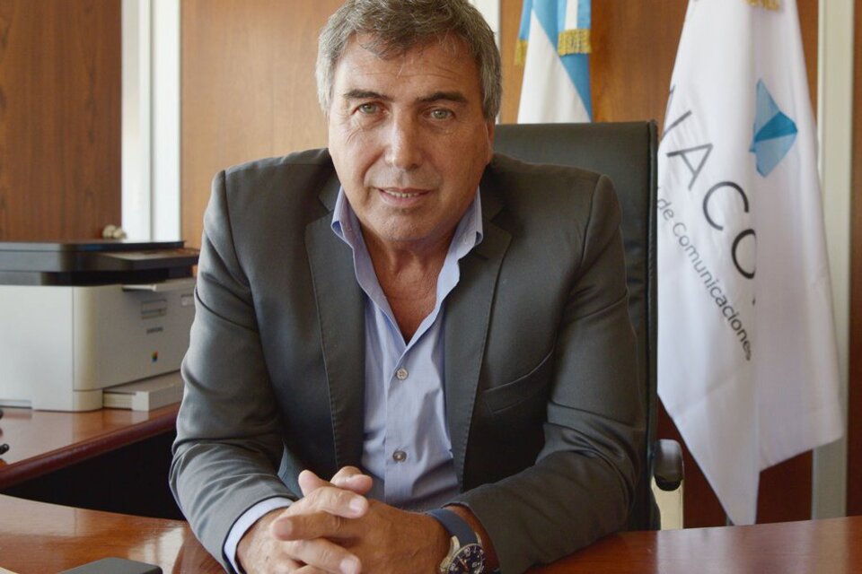 Claudio Ambrosini, titular del Ente Nacional de Comunicaciones (Enacom).