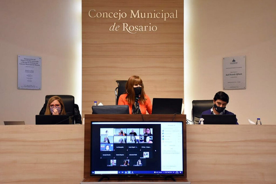 Susana Rueda presidió el encuentro virtual.