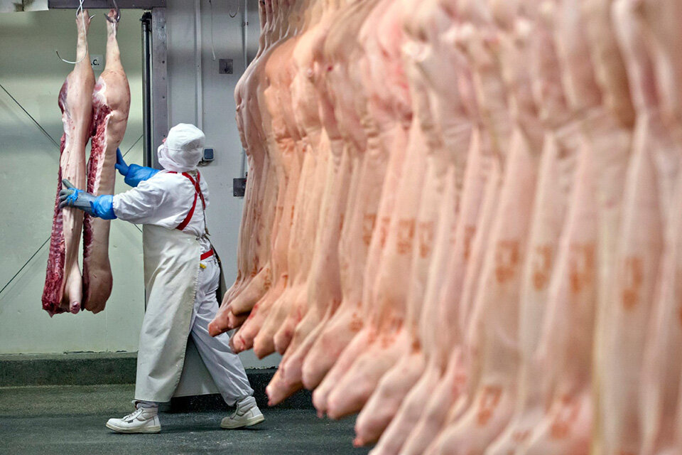 Se pretende bajar los precios internos de la carne.