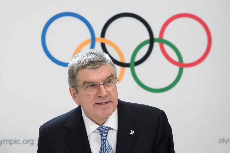 Thomas Bach, presidente del Comité Olímpico Internacional (Fuente: EFE)